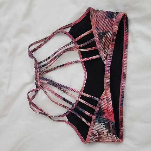 Lot of 4 Lululemon Longline Sports Bra Crop Top sz 4 6 - Picture 4 of 13